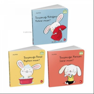 0-3 Yaş Resimli İnteraktif Çocuk Kitapları Set 1 (3 Kitap Takım)