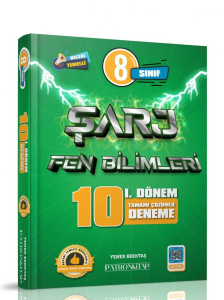 1. Dönem LGS Şarj Fen Bilimleri Deneme Sınavı