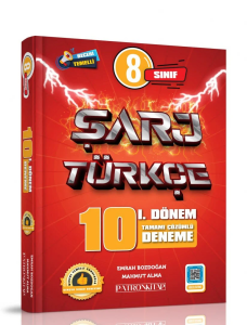 1. Dönem LGS Şarj Türkçe Deneme Sınavı
