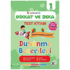1. Sınıf Altın Beyin Dikkat Ve Zeka Kitabı