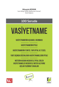 100 Soruda Vasiyetname