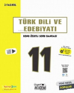 11. Sınıf TÜRK DİLİ VE EDEBİYATI - Konu Özetli Soru Bankası