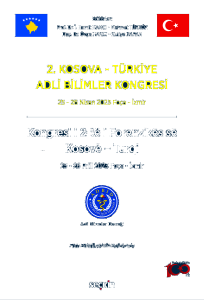 2. Kosova – Türkiye Adli Bilimler Kongresi