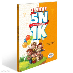 2. Sınıf 5N1K Okuma Anlama Kitabı Öğretmen Evde Yayınları (Büyük Boy)