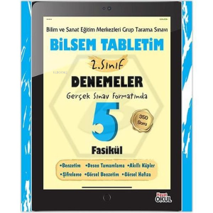 2.Sınıf Bilsem Tablet 5'li Deneme