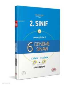 2.Sınıf Tamamı Çözümlü 6 Deneme Sınavı
