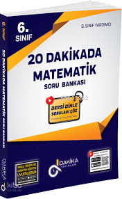20 Dakikada 6. Sınıf Matematik Soru Bankası