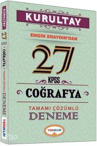 2016 KPSS Kurultay Coğrafya Tamamı Çözümlü 27 Deneme