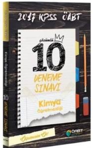 2017 KPSS ÖABT Kimya Öğretmenliği Çözümlü 10 Deneme Sınavı