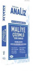 2018 Analiz KPSS ve Kurum Sınavlarına Yönelik Maliye Çözümlü Soru Bankası; Açıklamalı 1000 Soru 300'den Fazla Soru İçeren 15 Adet Bulmaca