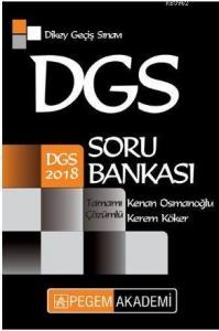 2018 DGS Tamamı Çözümlü Soru Bankası