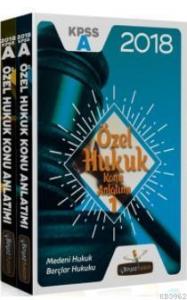 2018 KPSS A Grubu Özel Hukuk Konu Anlatımı 2 Kitap