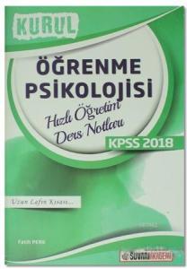 2018 KPSS Öğrenme Psikolojisi Hızlı Öğretim Ders Notları
