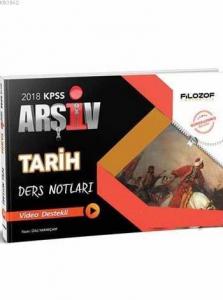 2018 KPSS Tarih Arşiv Ders Notları