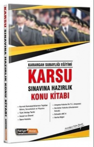 2019 Karsu Karargah Subaylığı Sınavına Hazırlık Konu Kitabı