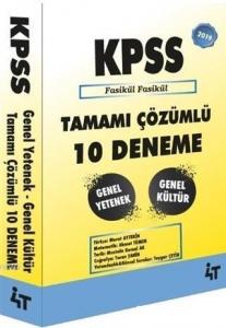 2019 KPSS Genel Yetenek Genel Kültür Tamamı Çözümlü 10 Deneme