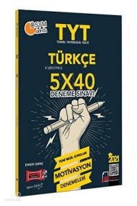 2021 TYT Türkçe 5x40 Motivasyon Deneme Sınavı
