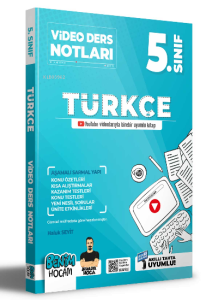 2022 5.Sınıf Türkçe Video Ders Notları (Konu Anlatımı)