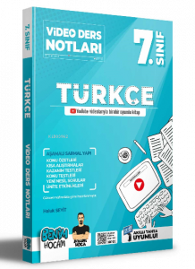 2022 7.Sınıf Türkçe Video Ders Notları (Konu Anlatımı)