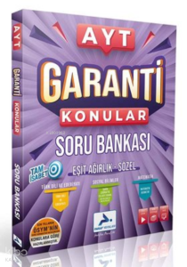2022 AYT Eşit Ağırlık - Sözel Garanti Konular Soru Bankası