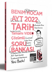 2022 AYT Tarih Tamamı Video Çözümlü Soru Bankası
