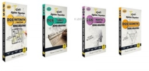 2022 DGS Konu Anlatımı 4 Kitap;Matematik-Türkçe-Mantık-Geometri