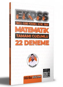 2022 EKPSS Matematik Tamamı Çözümlü 22 Deneme