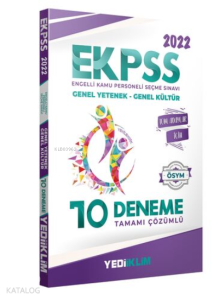 2022 EKPSS Tüm Adaylar Tamamı Çözümlü 10 Deneme