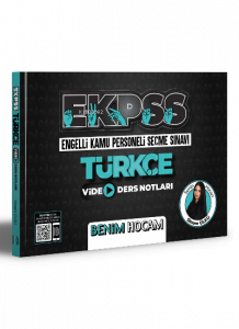 2022 EKPSS Türkçe Video Ders Notları