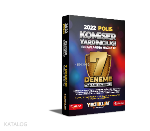 2022 Komiser Yardımcılığı Sınavlarına Hazırlık Tamamı Çözümlü 7 Deneme