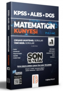 2022 KPSS ALES DGS Matematiğin Künyesi