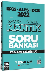 2022 Kpss-Ales-Dgs Sayısal-Sözel Mantık Tam.Çöz.Soru Bankası