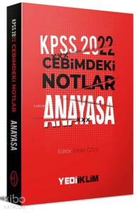 2022 Kpss Cebimdeki Notlar Anayasa Kitapçığı