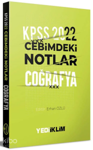 2022 Kpss Cebimdeki Notlar Coğrafya Kitapçığı