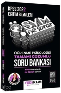 2022 Kpss E.B.Ösym Ne Sorar Öğrenme Psi.Çöz.Soru Bank.