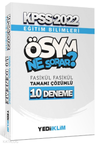 2022 Kpss Eğit.Bil.Atölye Ölçme Değerlendirme Vid.Çöz.Soru Bankası