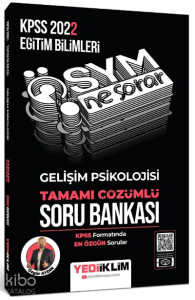 2022 Kpss Eğit.Bil.Ösym Ne Sorar Gelişim Psikolojisi Çöz.Soru Bankası