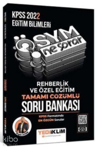 2022 Kpss Eğit.Bil.Ösym Ne Sorar Rehberlik Özel Eğit.Çöz.Soru Bankası