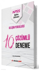 2022 KPSS Eğitim Bilimleri Gelişim Psikolojisi Çözümlü 10 Deneme Dijital Hoca Akademi