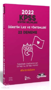 2022 KPSS Eğitim Bilimleri Öğretim İlke ve Yöntemleri 22 Deneme