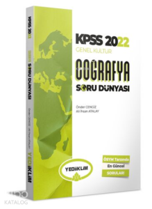 2022 KPSS Genel Kültür Coğrafya Soru Dünyası