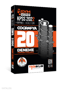 2022 KPSS Genel Kültür Ösym Ne Sorar Coğrafya Tamamı Çözümlü 20 Deneme