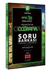 2022 KPSS Genel Kültür Son Düzlük Coğrafya Tamamı Çözümlü Soru Bankası