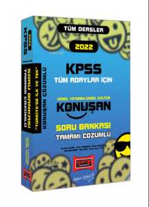 2022 KPSS Genel Yetenek Genel Kültür ; Tüm Dersler Tamamı Çözümlü Konuşan Soru Bankası