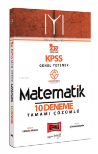 2022 KPSS Genel Yetenek Hedef Serisi IYI Matematik Tamamı Çözümlü 10 Deneme Sınavı