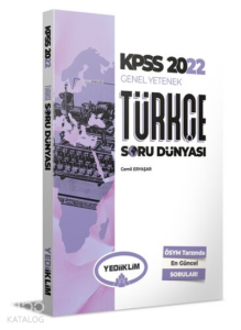 2022 KPSS Genel Yetenek Türkçe Soru Dünyası