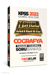 2022 Kpss Gk Coğrafya Temel Öğrenme Çöz.Soru Bankası