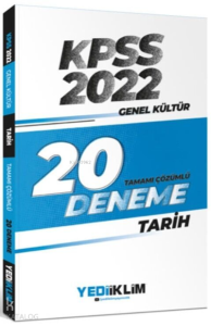 2022 Kpss Gk Tarih Çöz.20 Deneme