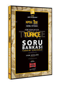 2022 KPSS GY GK Son Düzlük Türkçe Tamamı Çözümlü Soru Bankası