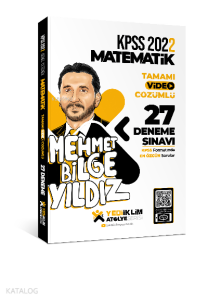 2022 KPSS Matematik Tamamı Video Çözümlü 27 Deneme Sınavı